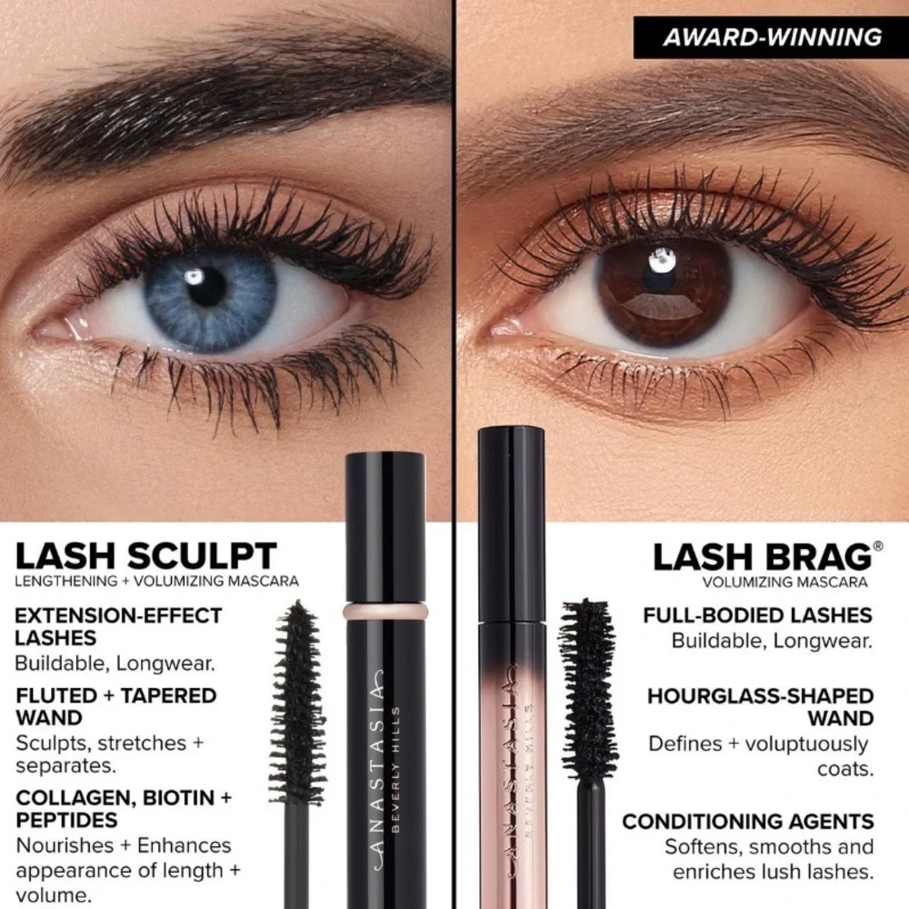 Anastasia Beverly Hills Lash Sculpt Mascara 10ML/0.34fl. Oz nwt
